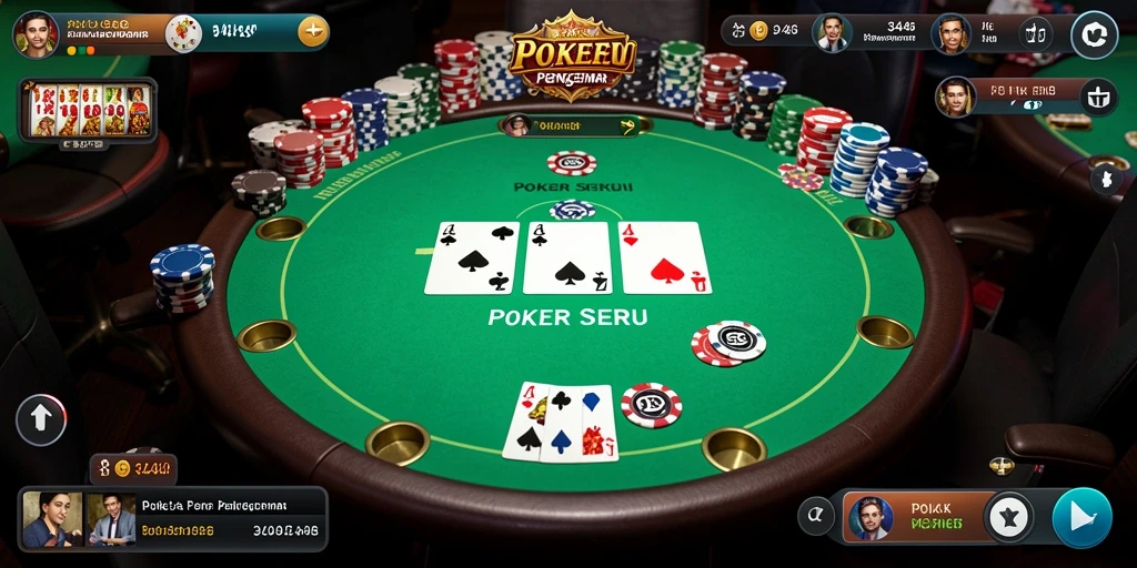 Screenshot utama 3446 menampilkan aksi poker yang mendebarkan.