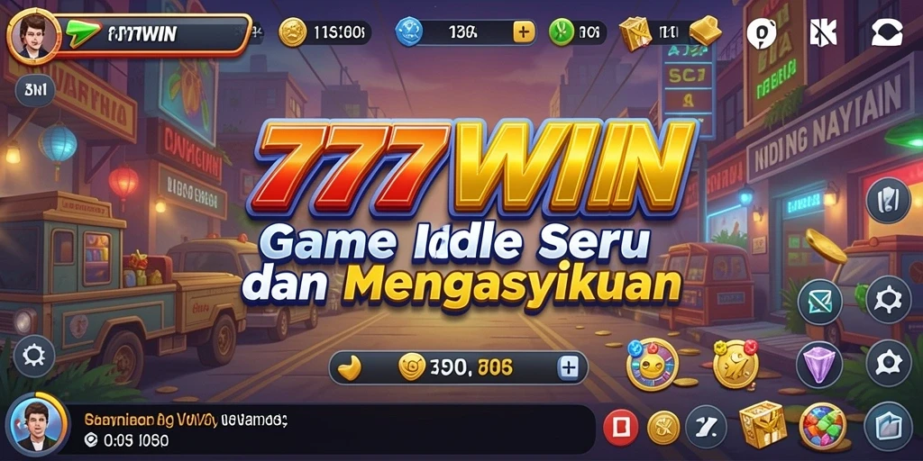 Gameplay 777WIN yang menarik dengan karakter unik.