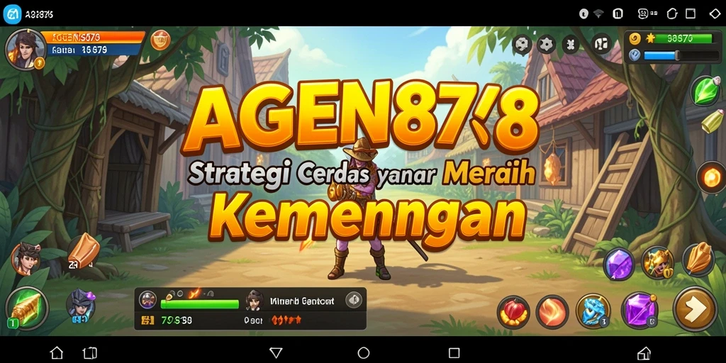 Screenshot AGEN878 menampilkan aksi pertempuran yang intens dan strategi yang menegangkan.
