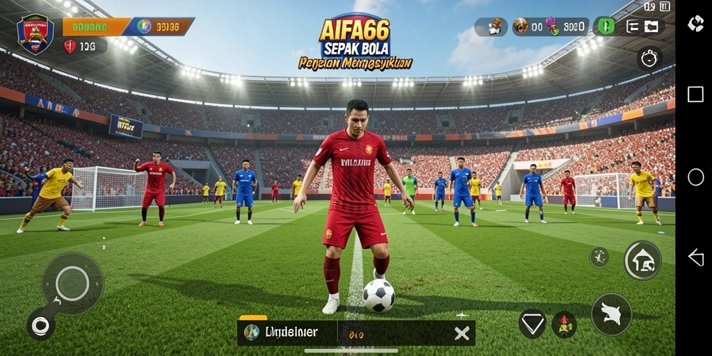 Tampilan menarik dari gameplay AIFA66 yang mendebarkan.