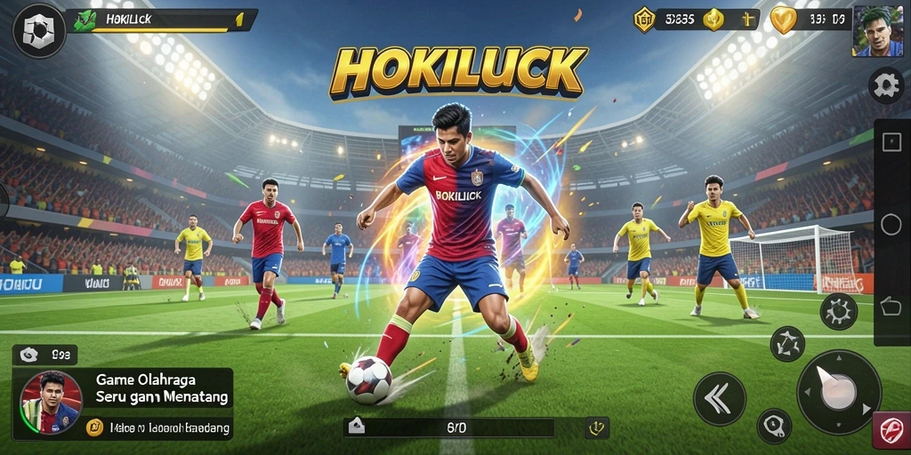 Tampilan gameplay HOKILUCK yang mengasyikkan dan penuh aksi.