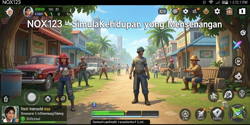 Tangkapan layar menampilkan gameplay menarik dari NOX123 yang penuh tantangan.