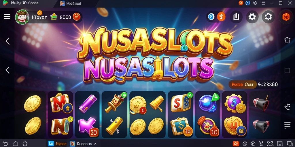 Tampilan gameplay NUSASLOTS yang mudah digunakan dan menarik.