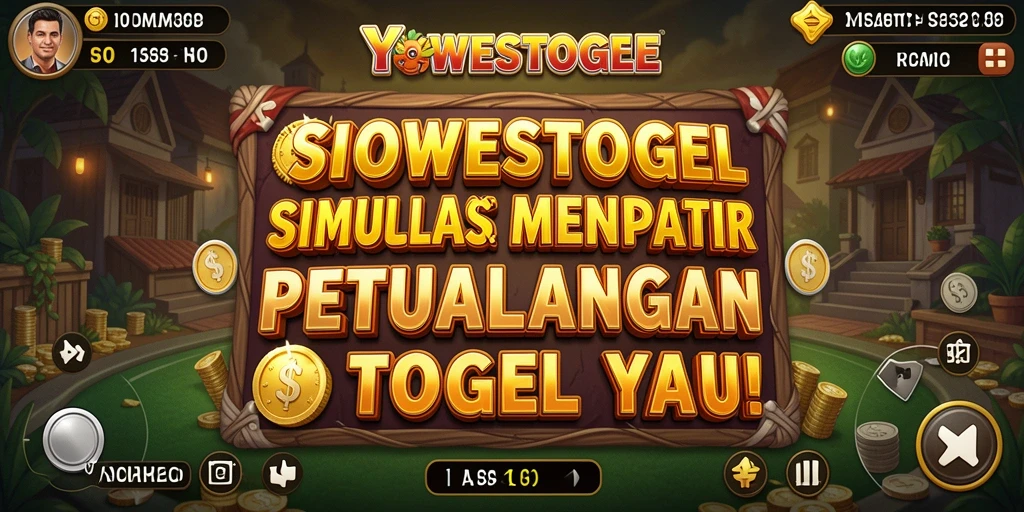 Tangkapan layar YOWESTOGEL menampilkan gameplay togel yang interaktif dan menarik.